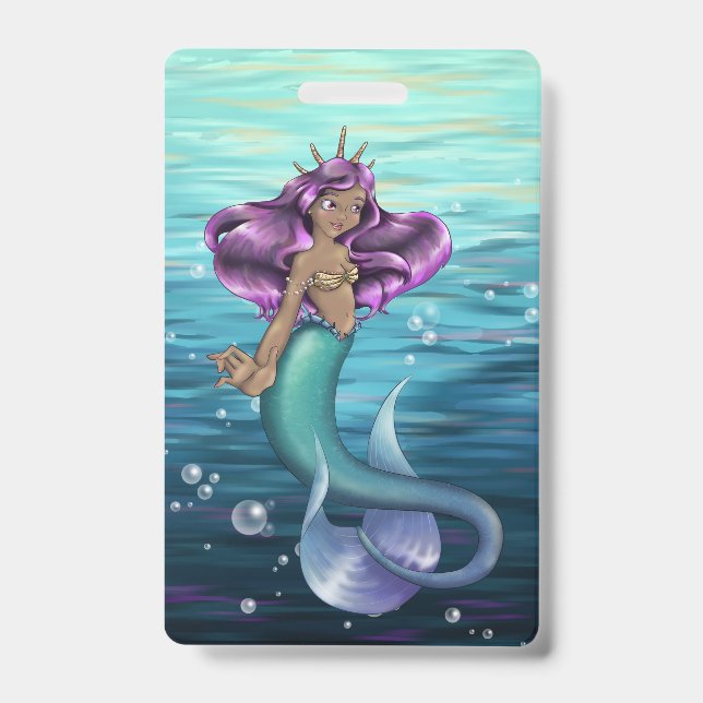 Tarjeta De Identificación Sirena Iole (Parte frontal)