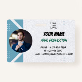 Tarjeta De Identificación Small Business Employee ID Card