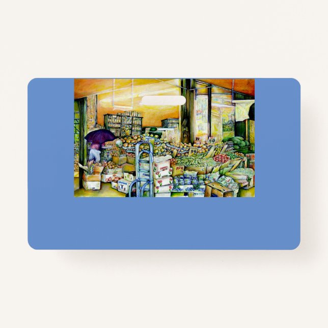 Tarjeta De Identificación Socavar la gentrificación artística (Anverso)