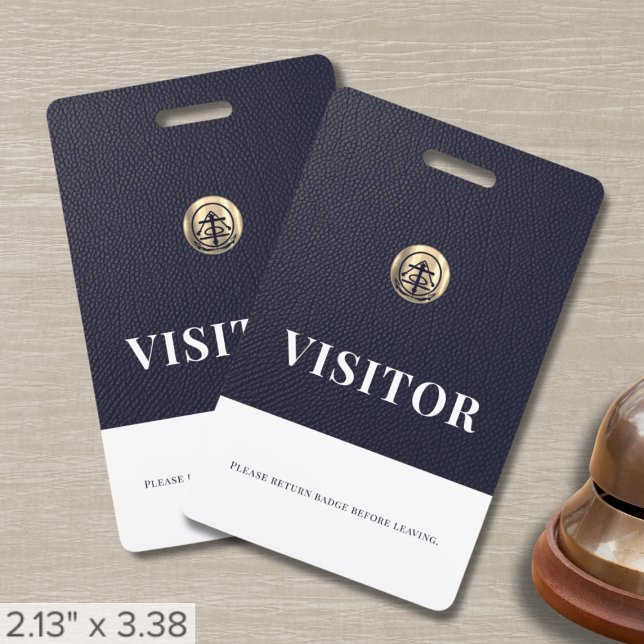 Tarjeta De Identificación Solicitud de devolución de insignia de visitante d (Subido por el creador)