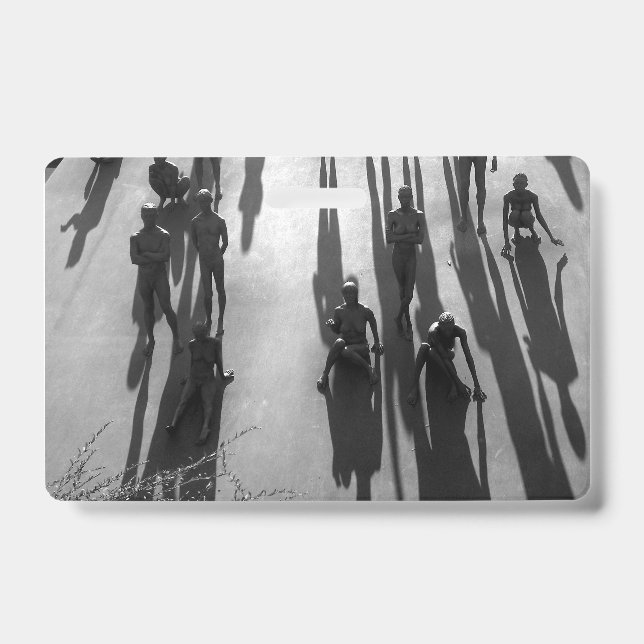 Tarjeta De Identificación Sombras (Parte frontal)