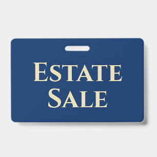 Tarjeta De Identificación Soporte de ventas inmobiliarias