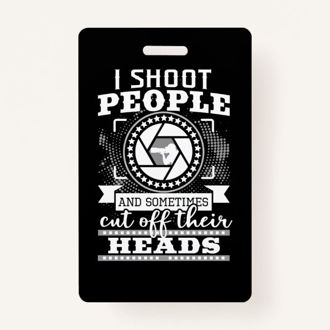 Tarjeta De Identificación Soy Fotógrafo (Anverso)