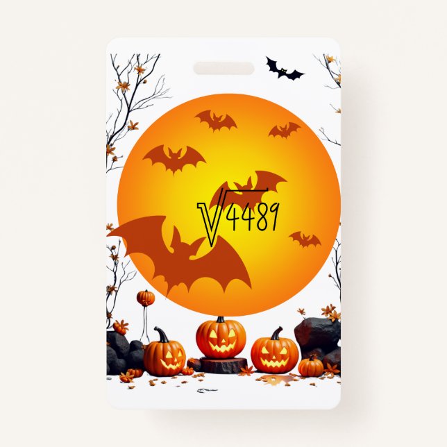 Tarjeta De Identificación Square Root 4489  (Anverso)