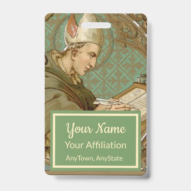 Tarjeta De Identificación St. Albert the Great (BK 013) (Anverso)