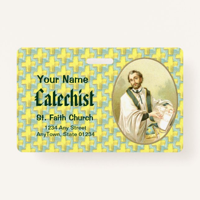 Tarjeta De Identificación St. César de Bus (SLE 001) (Anverso)