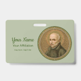 Tarjeta De Identificación St. Ignatius Loyola (BK 050) (Estilo 1)