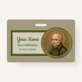 Tarjeta De Identificación St. Ignatius Loyola (BK 050) (Estilo 2)