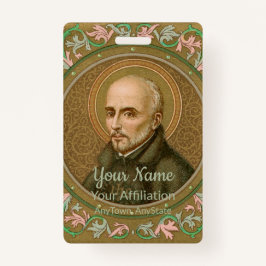 Tarjeta De Identificación St. Ignatius Loyola (BK 050) (Estilo 3)