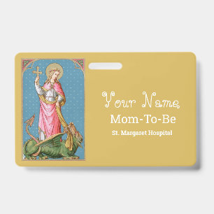 Tarjeta De Identificación St. Margaret de Antioch (SAU 038)