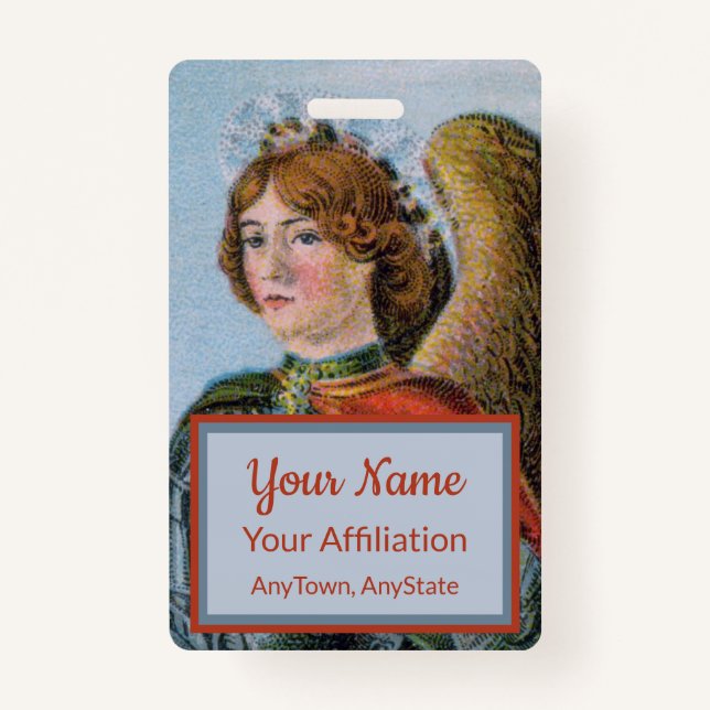 Tarjeta De Identificación St. Michael el Archangel (detalle; M 017) (Anverso)