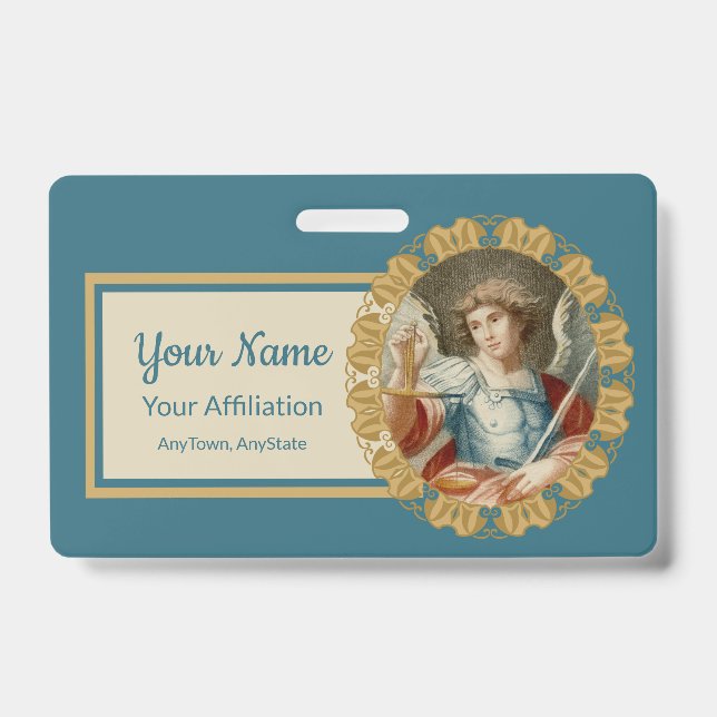 Tarjeta De Identificación St. Michael el Archangel (M 010) (Anverso)