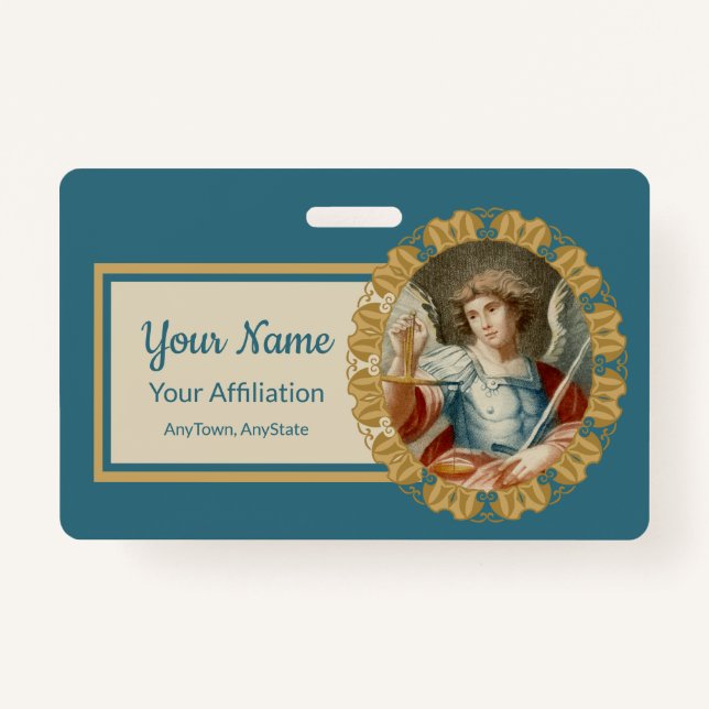 Tarjeta De Identificación St. Michael el Archangel (M 010) (Anverso)