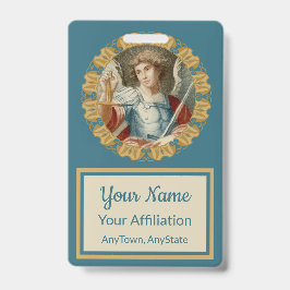 Tarjeta De Identificación St. Michael el Archangel (M 010)
