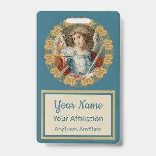 Tarjeta De Identificación St. Michael el Archangel (M 010)