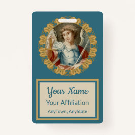 Tarjeta De Identificación St. Michael el Archangel (M 010)