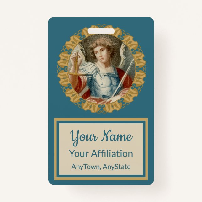 Tarjeta De Identificación St. Michael el Archangel (M 010) (Anverso)