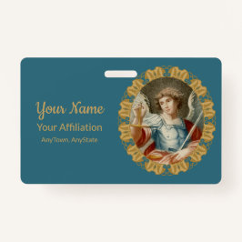 Tarjeta De Identificación St. Michael el Archangel (M 010)