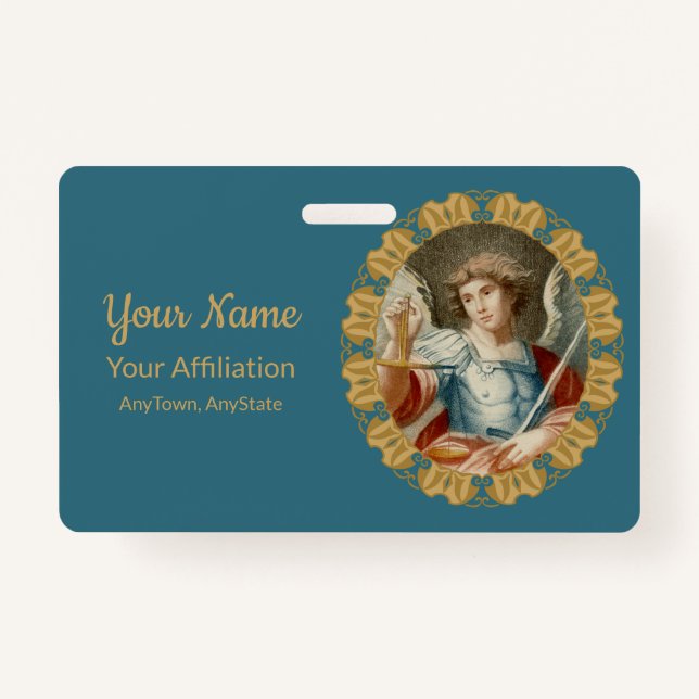 Tarjeta De Identificación St. Michael el Archangel (M 010) (Anverso)