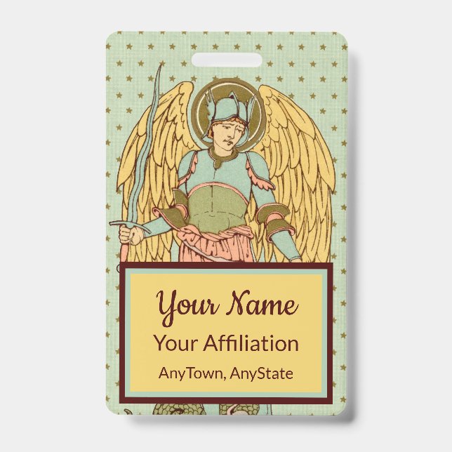 Tarjeta De Identificación St. Michael el Archangel (RLS 12) (Anverso)