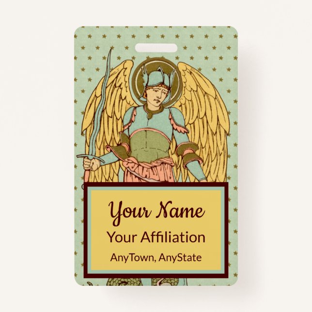 Tarjeta De Identificación St. Michael el Archangel (RLS 12) (Anverso)