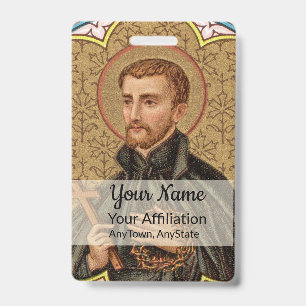 Tarjeta De Identificación St. Peter Claver (BK 058; estilo 3)