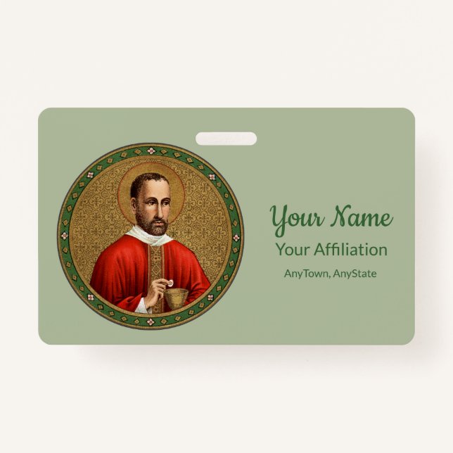 Tarjeta De Identificación St. Peter Faber (BK 051; Estilo 1) (Anverso)