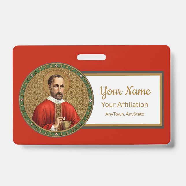 Tarjeta De Identificación St. Peter Faber (BK 051; Estilo 2) (Parte frontal)