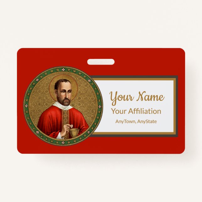 Tarjeta De Identificación St. Peter Faber (BK 051; Estilo 2) (Anverso)