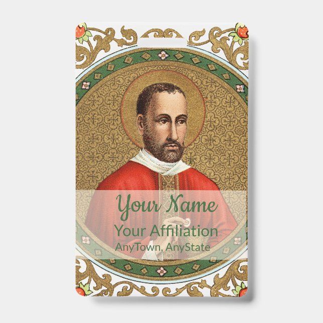 Tarjeta De Identificación St. Peter Faber (BK 051; Estilo 3) (Anverso)
