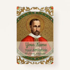 Tarjeta De Identificación St. Peter Faber (BK 051; Estilo 3)
