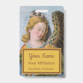 Tarjeta De Identificación St. Raphael el Archangel (detalle; M 017)