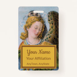 Tarjeta De Identificación St. Raphael el Archangel (detalle; M 017)