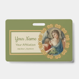 Tarjeta De Identificación St. Raphael the Archangel (M 012)