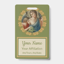 Tarjeta De Identificación St. Raphael the Archangel (M 012)