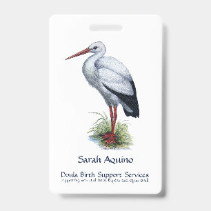 Tarjeta De Identificación Stork Doula