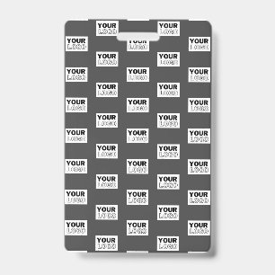 Tarjeta De Identificación Su diseño de imagen o logotipo empresarial en mosa