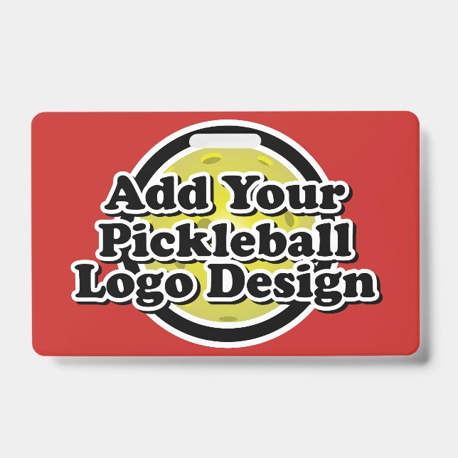 Tarjeta De Identificación Su Image Pickleball (Parte frontal)