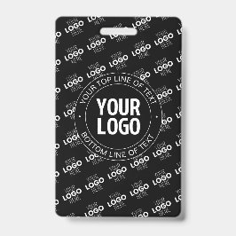 Tarjeta De Identificación Su logotipo y el texto del Personalizable con el p