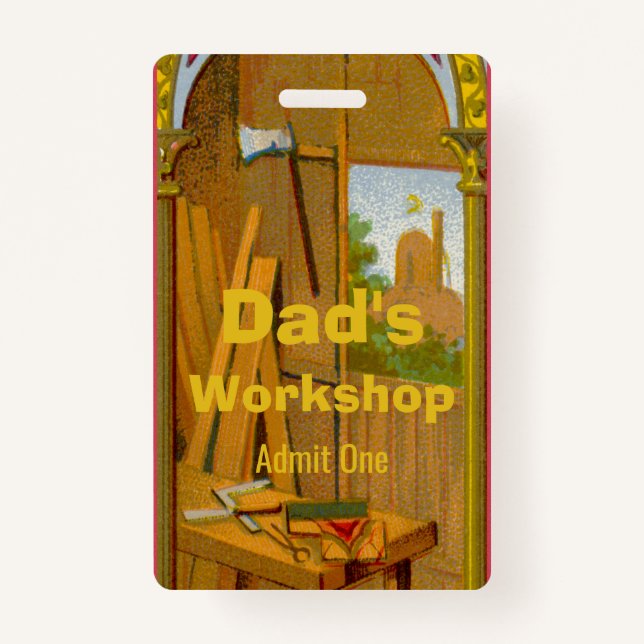 Tarjeta De Identificación Taller de San José (BL 01) (Anverso)