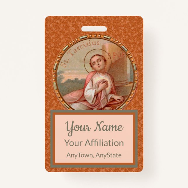 Tarjeta De Identificación Tarcio de Roma (BF 004) (Anverso)