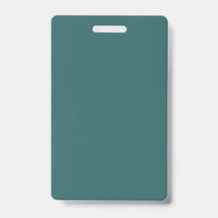 Tarjeta De Identificación Teal Transformador