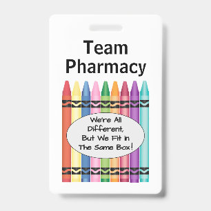 Tarjeta De Identificación Técnico de Farmacia Personalizado