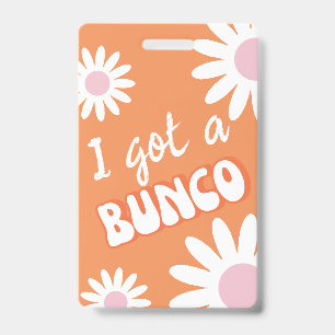 Tarjeta De Identificación Tengo Un Mod Bunco Groovy