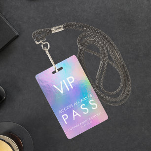 Tarjeta De Identificación Todo el Concierto de Pases de Acceso Concierto ent