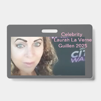 TARJETA DE IDENTIFICACIÓN #TOPCELEBRITY #LAURAHLAVERNEGUILLEN 2025