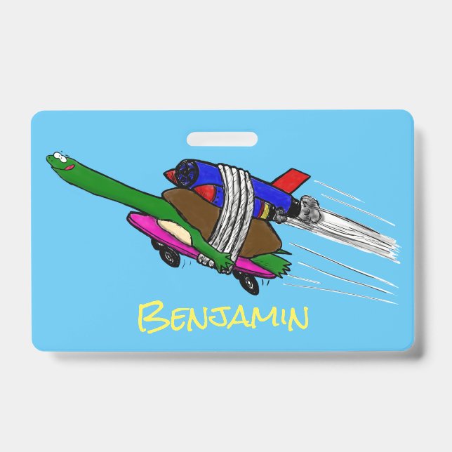 Tarjeta De Identificación Tortuga voladora (Front)