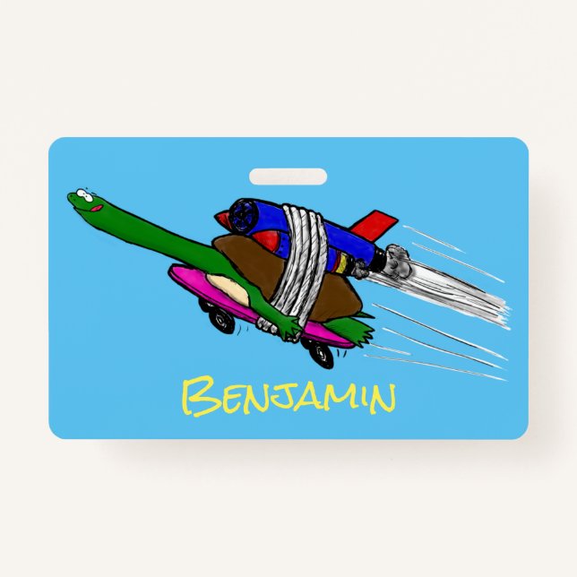 Tarjeta De Identificación Tortuga voladora (Anverso)