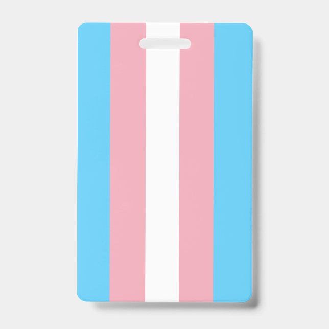 Tarjeta De Identificación trans (Parte frontal)