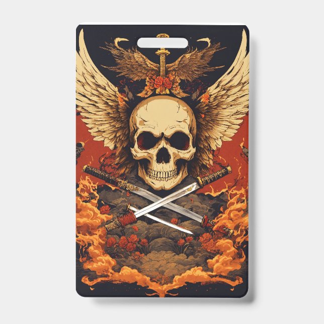 Tarjeta De Identificación trending badeg (Parte frontal)